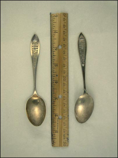 Cut Out Washington Souvenir Spoon MAIN
