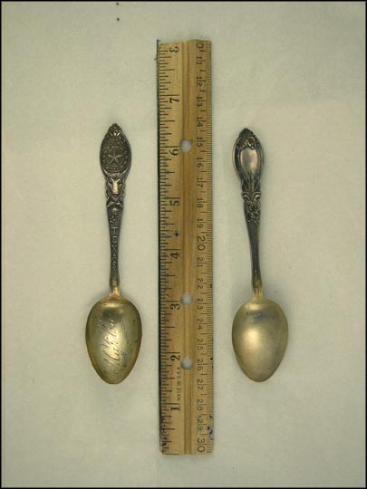 State Seal, Martin, Texas Souvenir Spoon MAIN