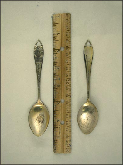 Rush to the Rockies Centennial 1859-1959, Colorado Souvenir Spoon MAIN