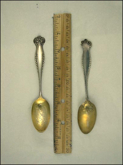 Beaded Edges, Chillicothe, Ohio Souvenir Spoon MAIN