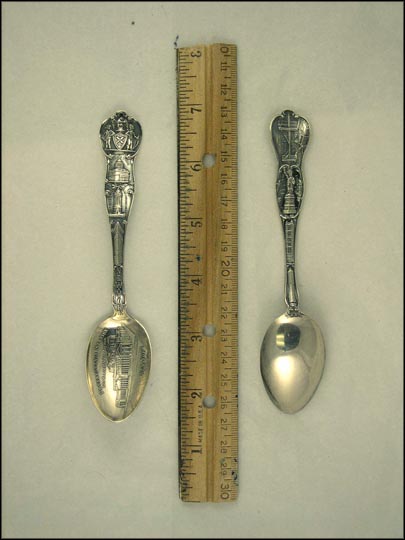 Pennsylvania Station 32d & 7th Avenue, Soldiers Sailors Monument, Grant's Tomb,... Souvenir Spoon MAIN