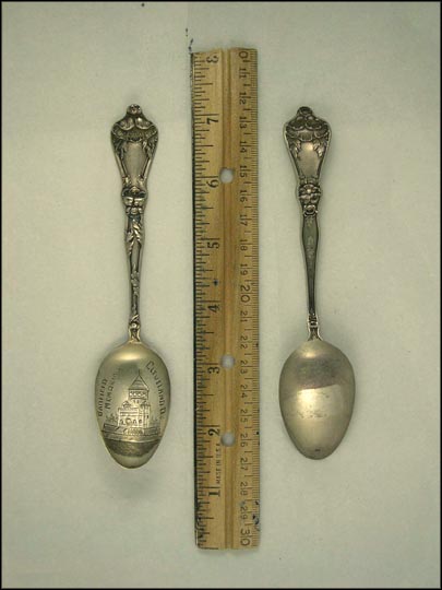 Garfield Memorial, Cleveland, Ohio Souvenir Spoon MAIN