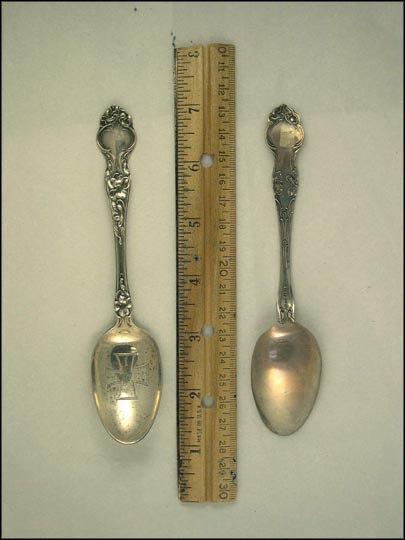 International Order of Kings Daughters and Sons Cross (In His Name) Souvenir Spoon MAIN