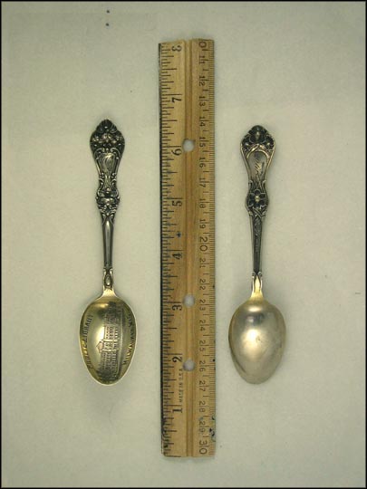 Public Library, Milwaukee, Wisconsin Souvenir Spoon MAIN