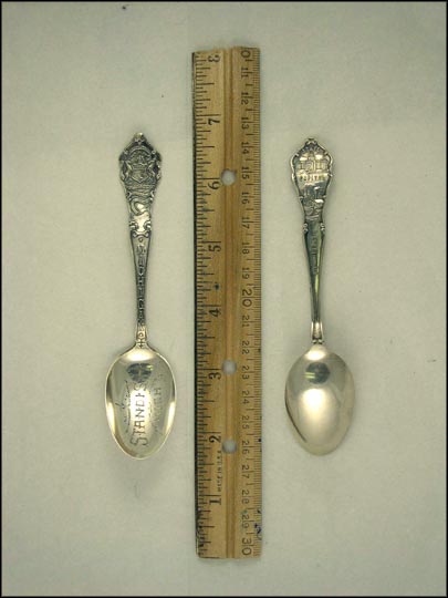 State Seal, State Capitol, Standish, Michigan Souvenir Spoon MAIN