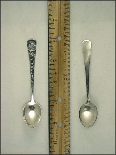 State Seal, Wisconsin Souvenir Spoon MAIN