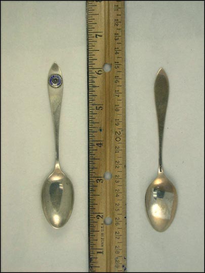 Western College for Women Enameled Logo, Oxford, Ohio Souvenir Spoon MAIN