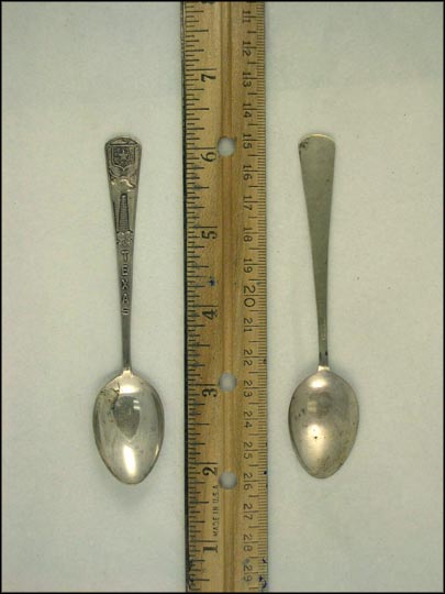 State Seal, Longhorn, Tower, Texas Souvenir Spoon MAIN