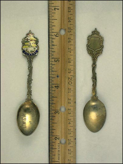 Enameled Crest, owen sound, Canada Souvenir Spoon MAIN