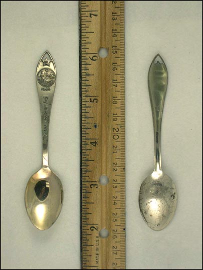 State Seal, 27 in Star, Florida Souvenir Spoon MAIN