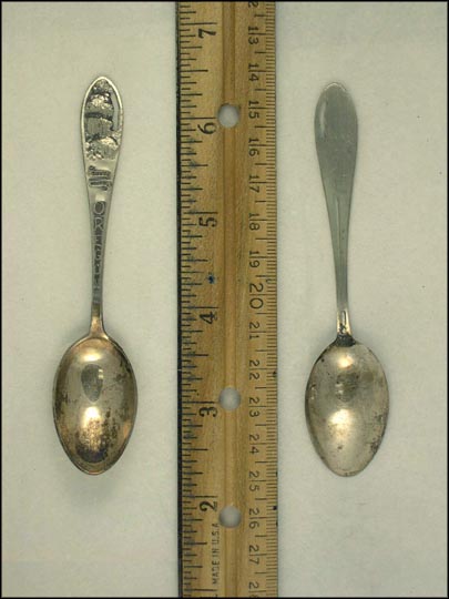 Cut Out Oregon Caves, Oregon Souvenir Spoon MAIN