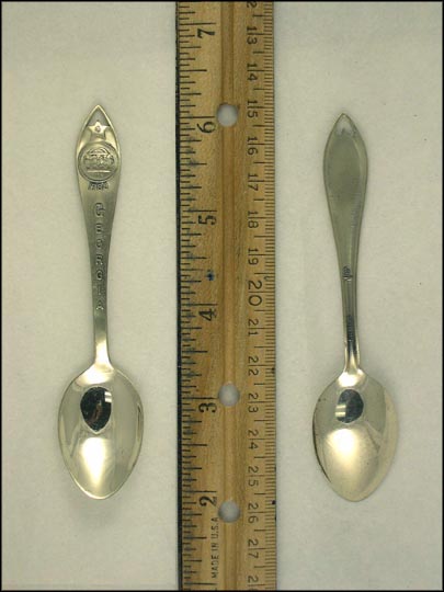 State Seal, 4 in Star, Georgia Souvenir Spoon MAIN