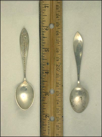 Image of Bridge, Natural Bridge, Virginia Souvenir Spoon MAIN