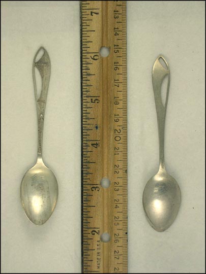Cut Out Golden Gate Bridge, San Francisco, California Souvenir Spoon MAIN