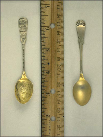 University of Tennessee, State Seal, Knoxville, Tennessee Souvenir Spoon MAIN