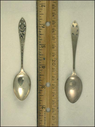Cut Out Pineapple Plant, Honolulu, Hawaii Souvenir Spoon MAIN