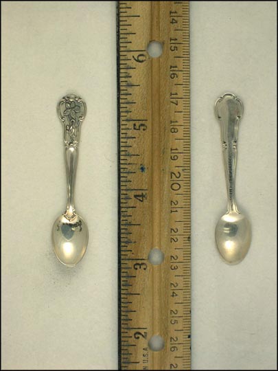 Common Blue Violet, New Jersey Souvenir Spoon MAIN