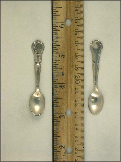 Peach Blossom, Delaware Souvenir Spoon MAIN
