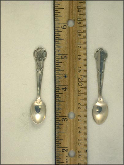 Purple Lilac, New Hampshire Souvenir Spoon MAIN