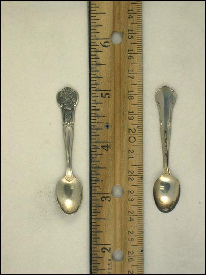 Wild Prairie Rose, North Dakota Souvenir Spoon MAIN