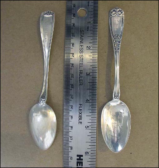 Engraved Bowl, Albia, Iowa Souvenir Spoon MAIN