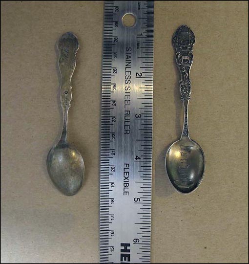 State Seal and Other Symbols, Boulder, Colorado Souvenir Spoon MAIN