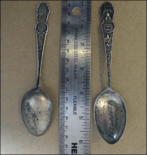 State Seal, Capitol, Atlanta, Georgia Souvenir Spoon MAIN