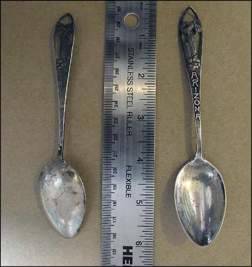 Cut Out Cactus, Arizona Souvenir Spoon MAIN