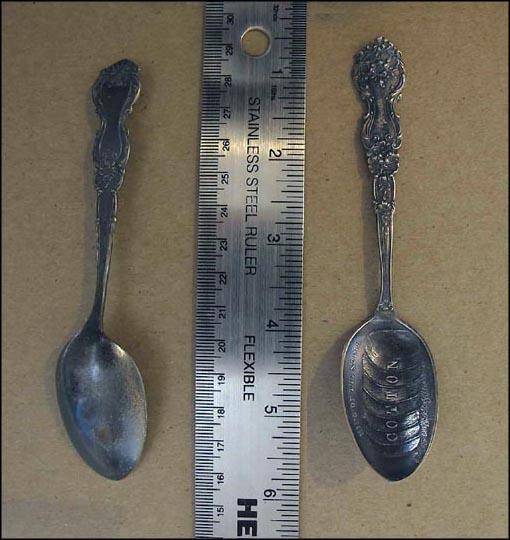 King of the South, Cotton, Dallas, Texas Souvenir Spoon MAIN