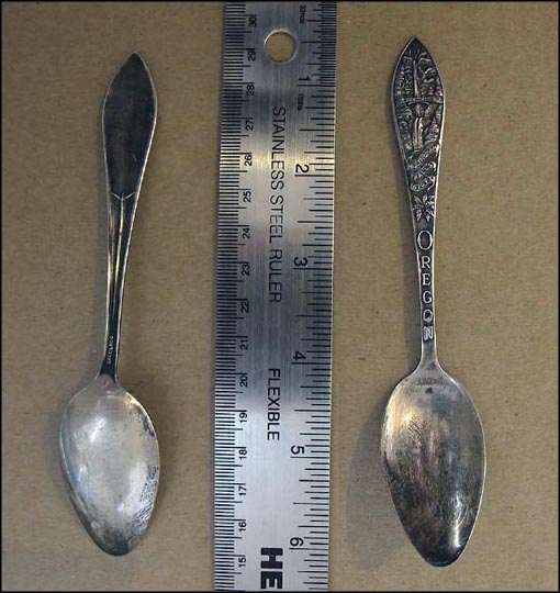 Multnomah Falls 620 Ft, Oregon Souvenir Spoon MAIN