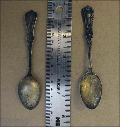 Anaconda Mine, Butte, Montana Souvenir Spoon MAIN