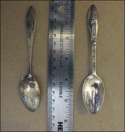 Cut Out Hotel Royal Palm, Miami, Florida Souvenir Spoon MAIN