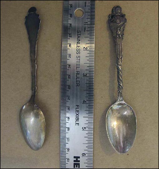 Eagle, Canton, Ohio Souvenir Spoon MAIN