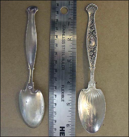 Etched Bowl, Maysville, Kentucky Souvenir Spoon MAIN