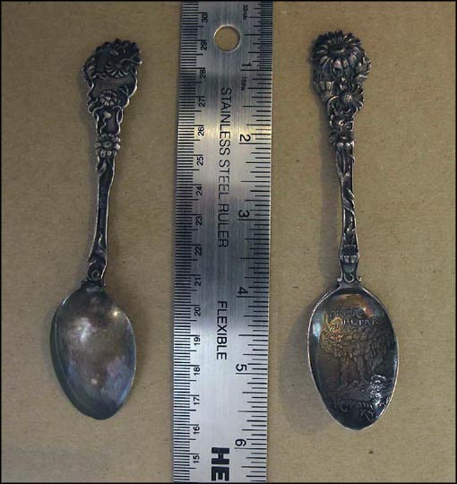 Bridal Altar, Mammoth Cave, Kentucky Souvenir Spoon MAIN