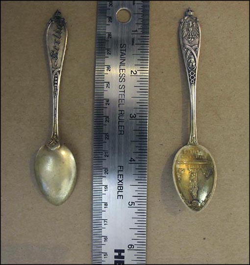 Bismark Denkmal, berlin, Germany Souvenir Spoon MAIN