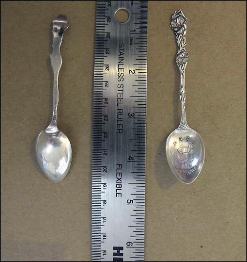 N.A.R.D. (National Association of Retail Druggists) 1912, Milwaukee, Wisconsin Souvenir Spoon MAIN