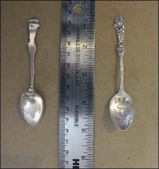 N.A.R.D. (National Association of Retail Druggists) 1912, Milwaukee, Wisconsin Souvenir Spoon MAIN