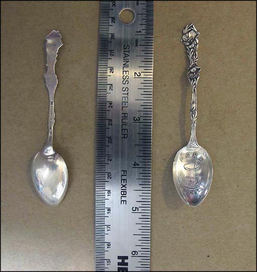 N.A.R.D. (National Association of Retail Druggists) 1912, Milwaukee, Wisconsin Souvenir Spoon MAIN