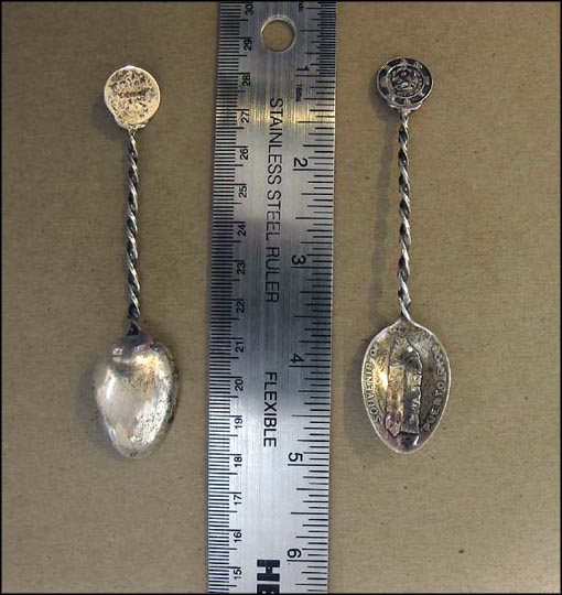 Souvenir, Seal, Puerto Rico Souvenir Spoon MAIN