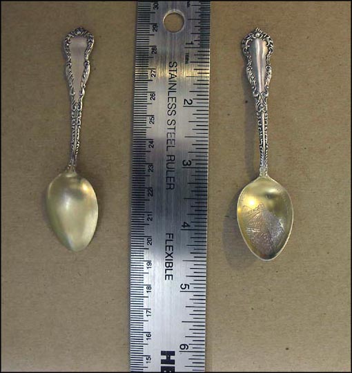 Pali, Honolulu, Hawaii Souvenir Spoon MAIN