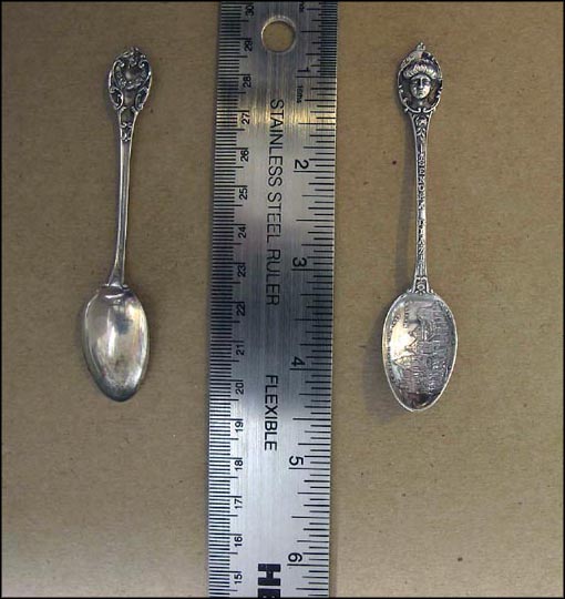 Senora Diaz, Cathedral 1573-1623 Souvenir Spoon MAIN