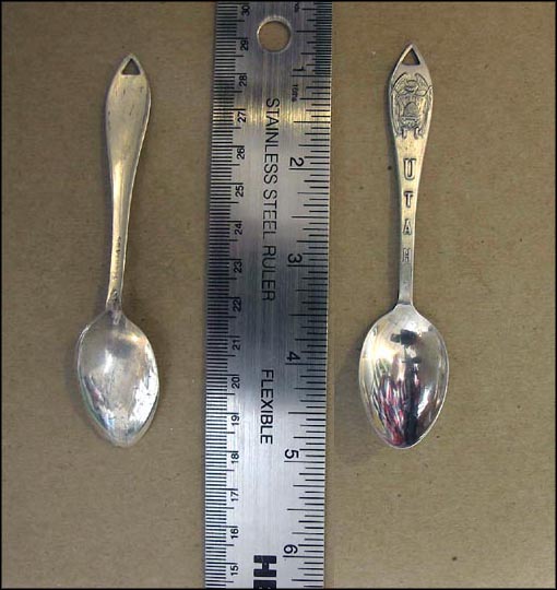 State Seal, Utah Souvenir Spoon MAIN