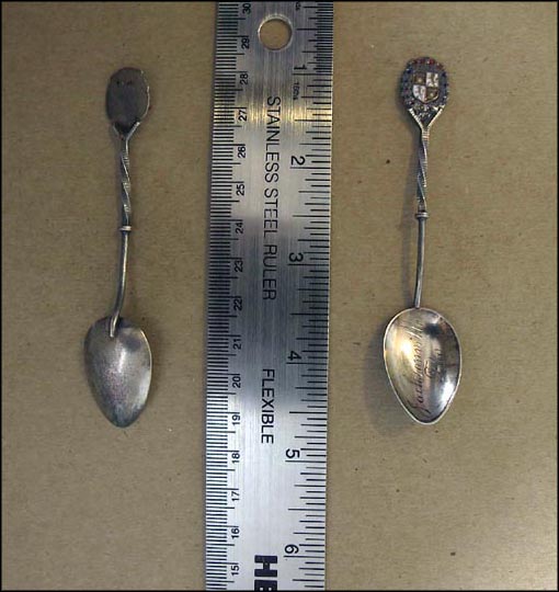Enameled Crest, Jacksonville, Florida Souvenir Spoon MAIN