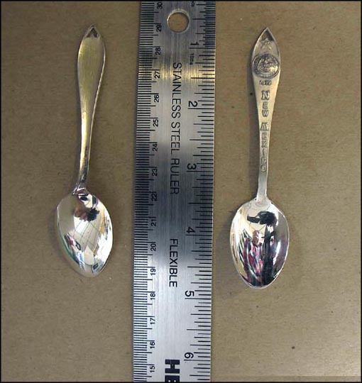 Seal 1912, Star #47, New Mexico Souvenir Spoon MAIN