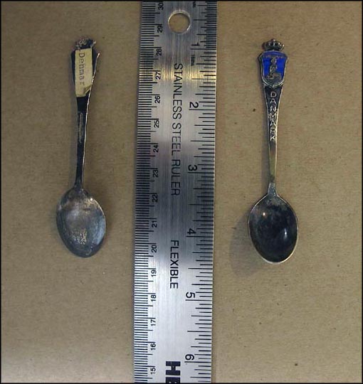Enameled Crest Souvenir Spoon MAIN