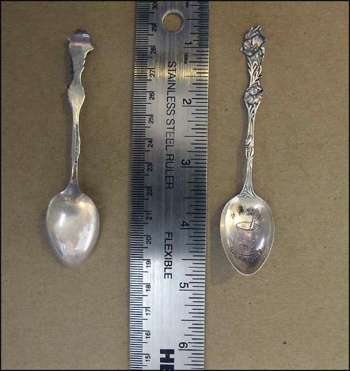 N.A.R.D. (National Association of Retail Druggists) 1912 Souvenir Spoon MAIN