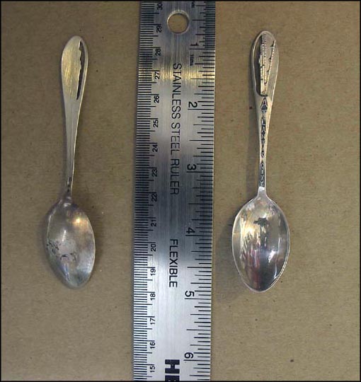 Cutout Railway, Atlantic City, New Jersey Souvenir Spoon MAIN