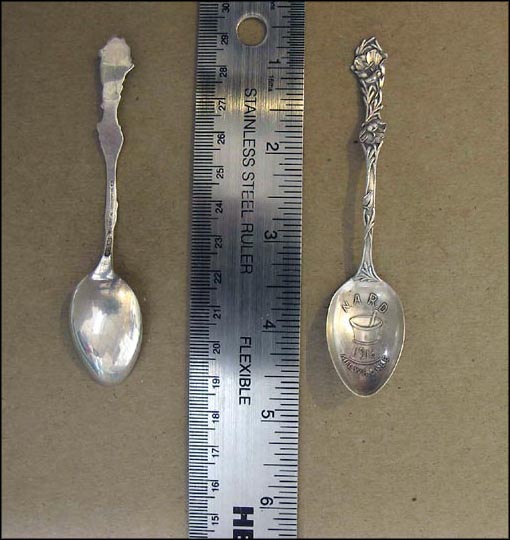 N.A.R.D. (National Association of Retail Druggists) 1912 Souvenir Spoon MAIN