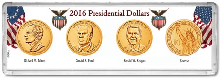 Snap-Tite Set Display - 2" x 6", Presidential Dollars MAIN